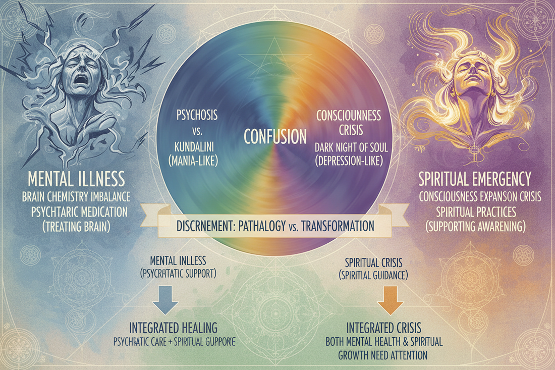 Mental Illness and Spiritual Emergency: Distinguishing the Two - Nicole's ritual universe