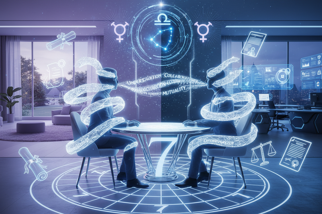 Mercury in 7th House: The Relationship Communicator & The Gift of Diplomatic Intelligence