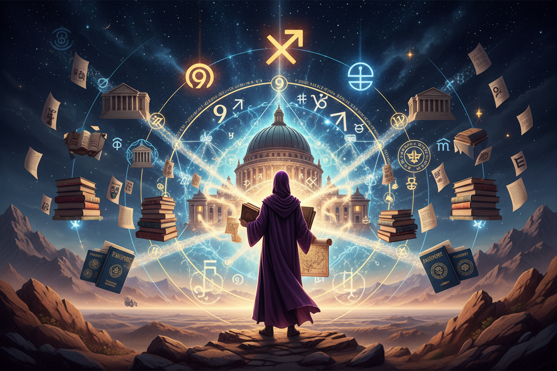 Mercury in 9th House: The Philosophical Mind & The Gift of Expansive Thinking