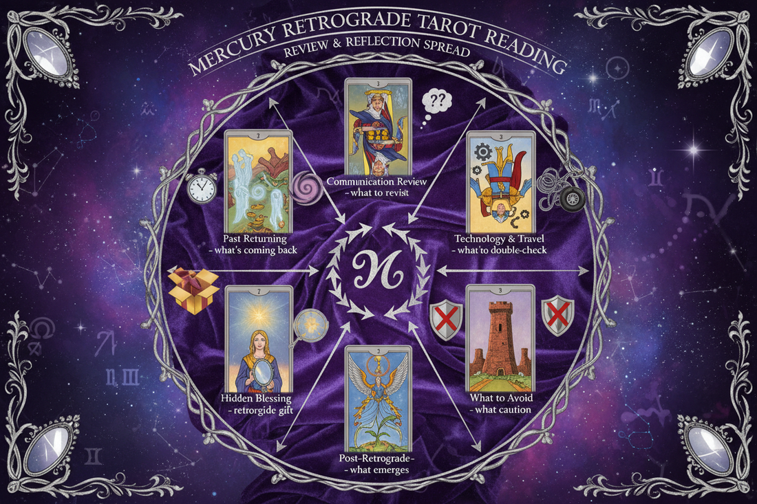 Mercury Retrograde Tarot Spread - Nicole's ritual universe