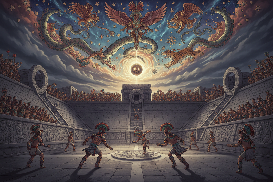 Mesoamerican Ball Courts: Sacred Game Spaces and Cosmic Battles - Ritual Sport of Life and Death - Nicole's ritual universe