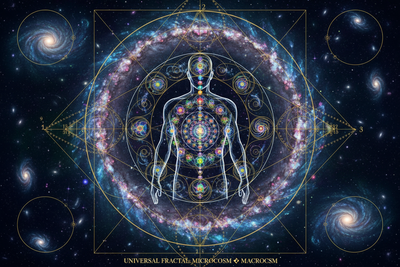 Microcosm-Macrocosm: Universal Fractal Pattern