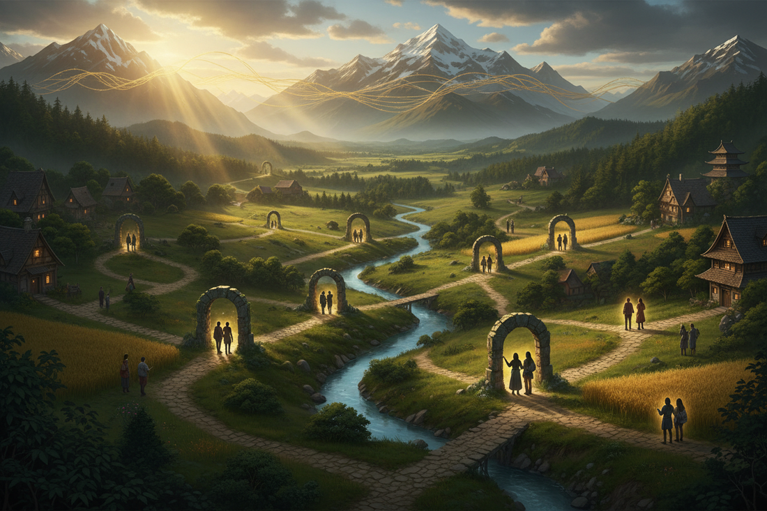 The Middle World as the Field of Human Choice