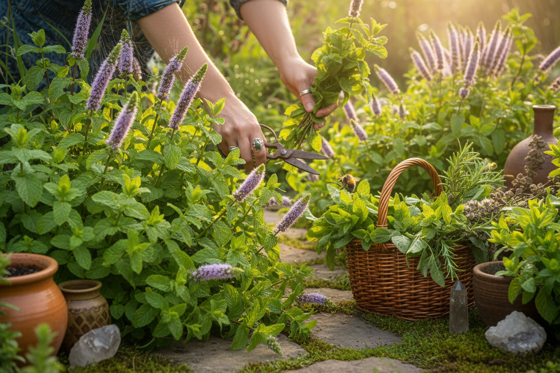 Mint Growing & Harvesting: Witch's Complete Garden Guide