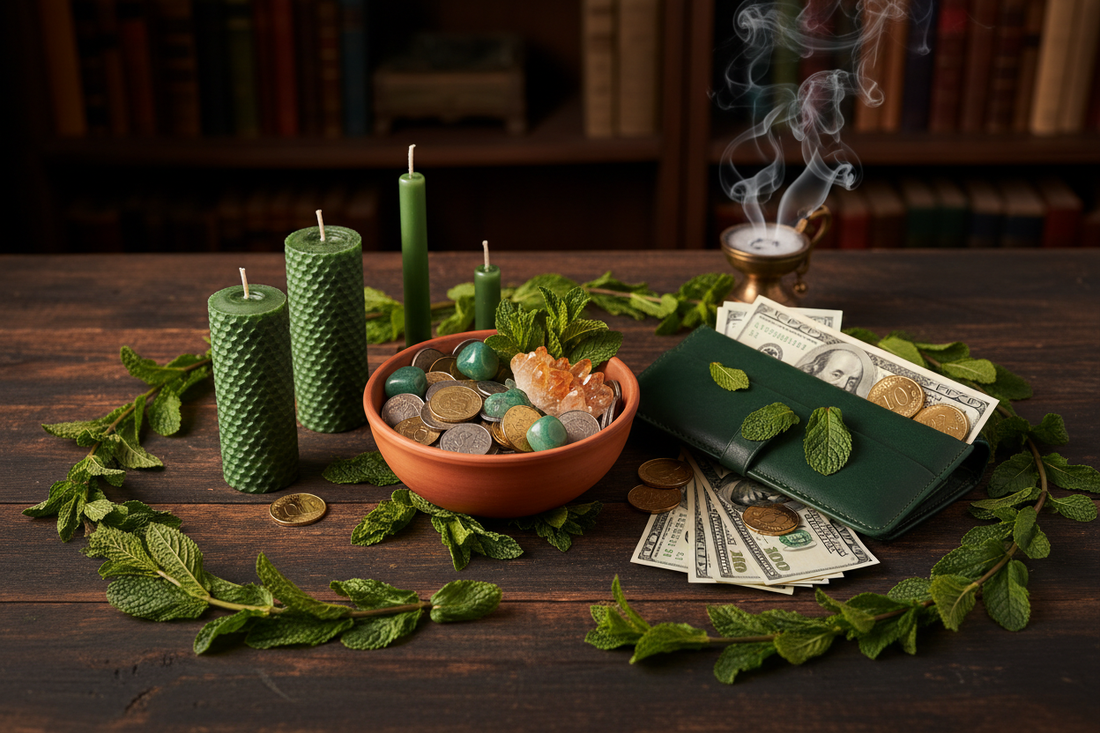 Mint Prosperity & Money Magic Spells: Attract Wealth with Mercury's Herb