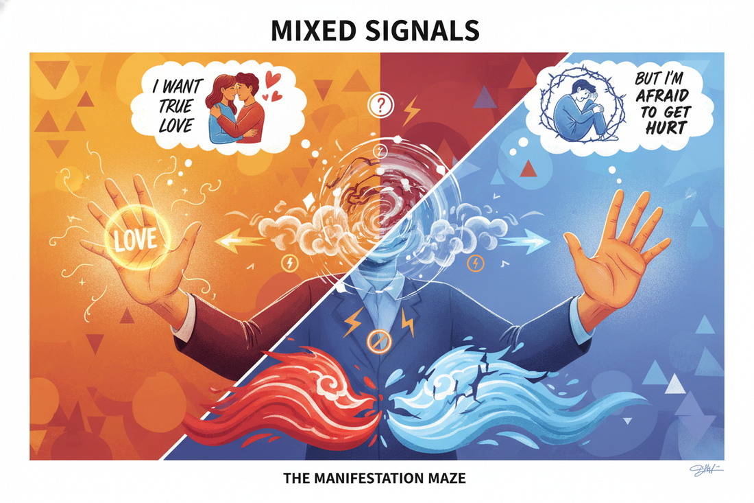 Mixed Signals: When Your Actions Contradict Your Intentions - Nicole's ritual universe