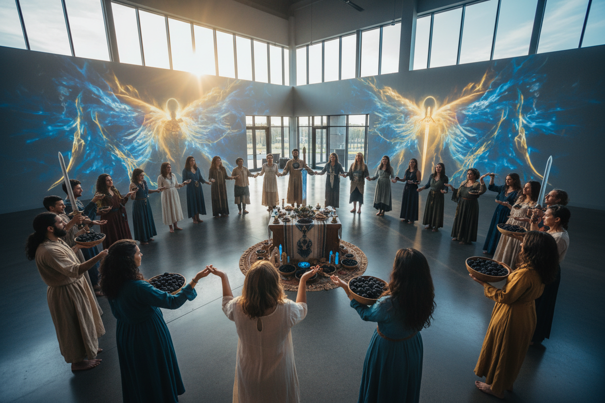 A Ritual Celebration Example Michaelmas Spiritual Celebration: Modern Practices for Angelic – Nicole ...