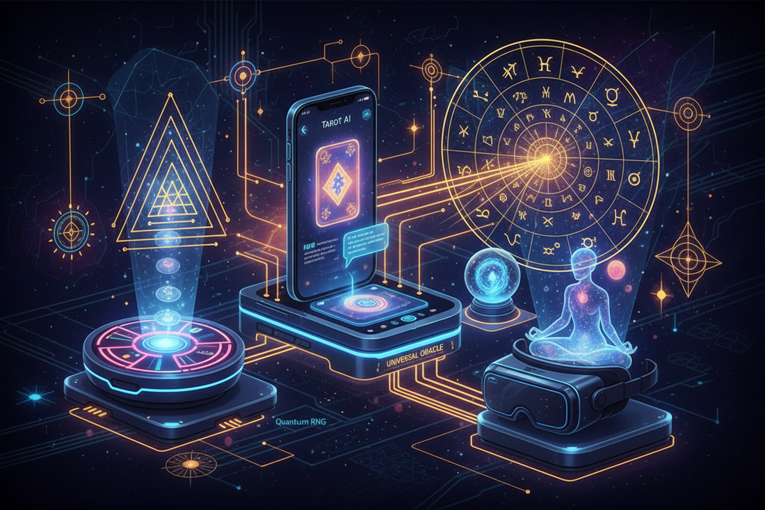 Modern Divination: Apps, AI, and Digital Tools - Nicole's ritual universe