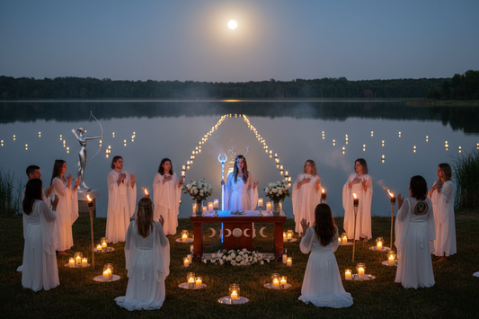 Nemoralia Spiritual Celebration: Modern Practices for Moon Goddess Worship - Nicole's ritual universe