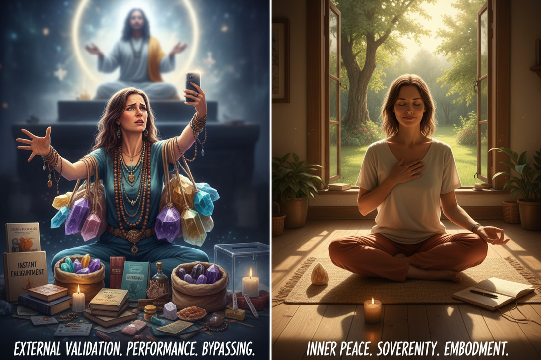 Why Modern Spirituality Sometimes Fails: External Locus in Disguise - Nicole's ritual universe