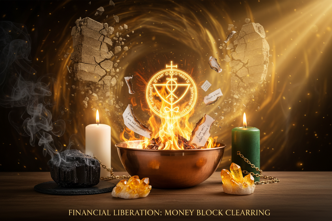 Money Blocks? Clear Them with This Abundance Sigil - Nicole's ritual universe