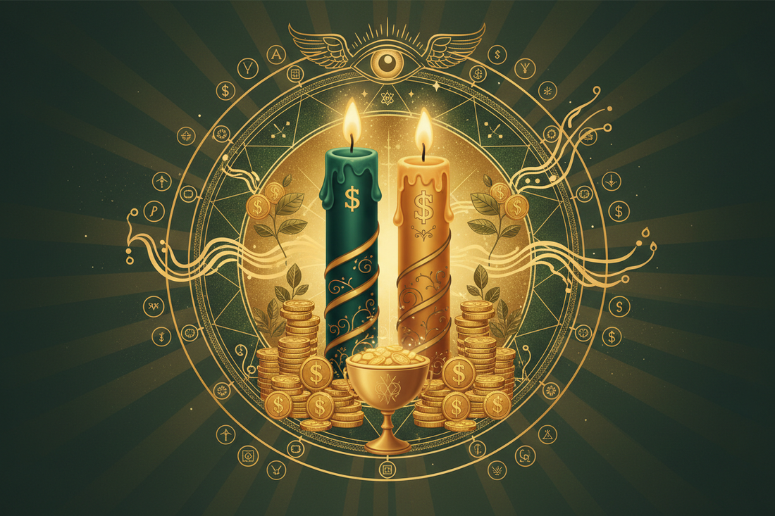 Candle Spell for Money: Attract Wealth and Abundance - Nicole's ritual universe