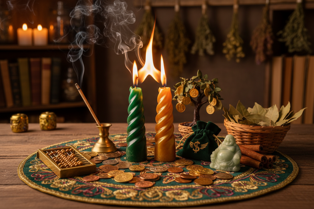 Candle Spells for Money: Abundance and Prosperity - Nicole's ritual universe