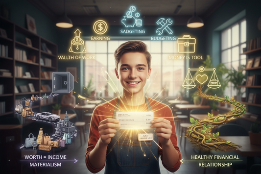 Money and Internal Locus: First Job, First Paycheck