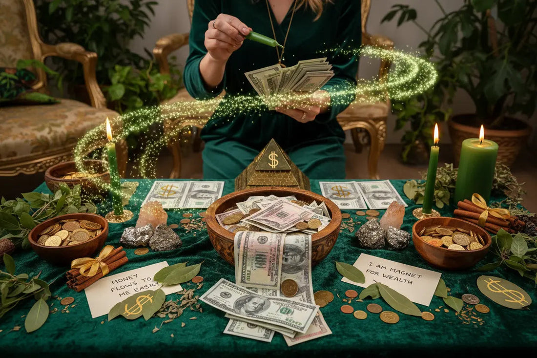 Money Magic: Spells & Rituals for Abundance Nicole's ritual universe