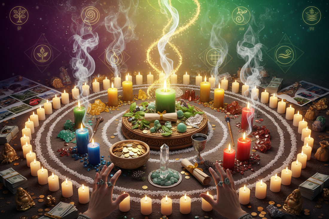 Money Manifestation Ceremony: Complete Abundance Ritual - Nicole's ritual universe