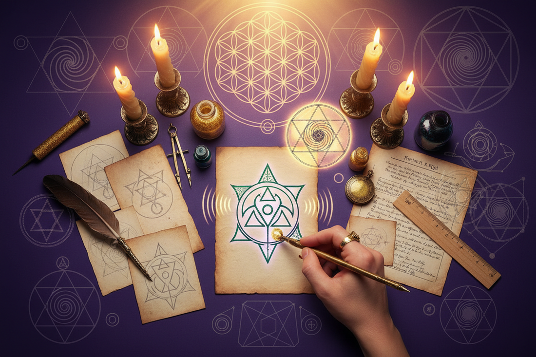 Money Sigil Creation: Personal Prosperity Symbols - Nicole's ritual universe