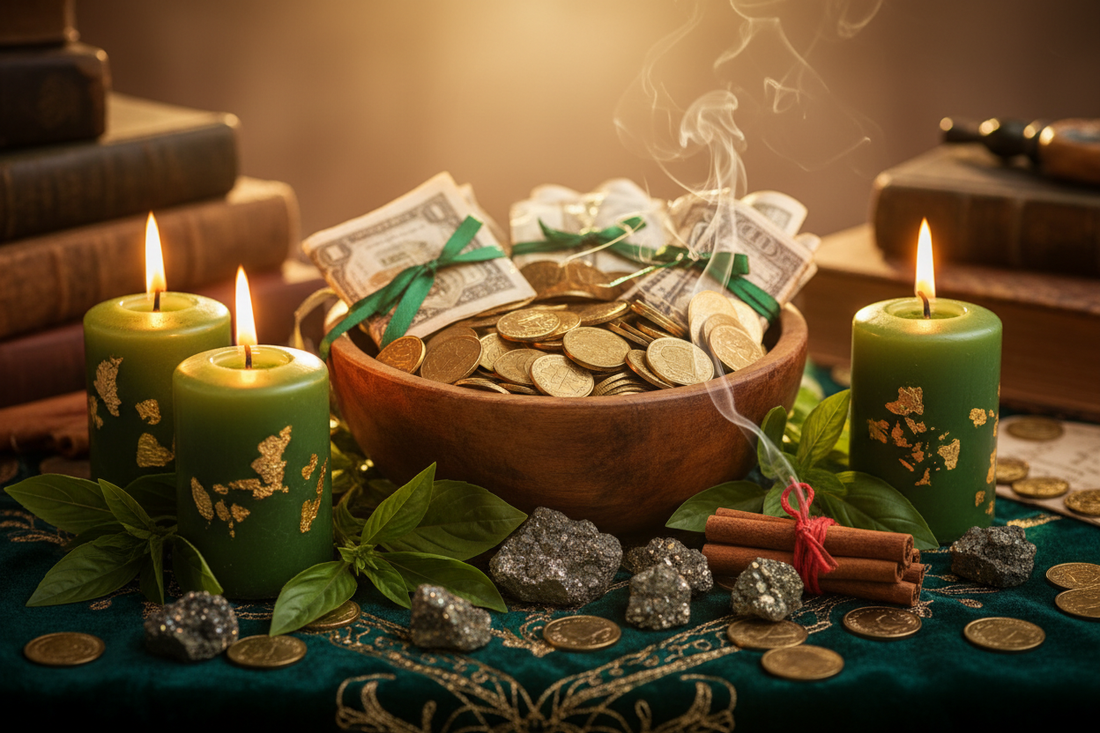 Money Spell Candle Recipes: 12 Complete Workings for Wealth, Abundance & Financial Freedom
