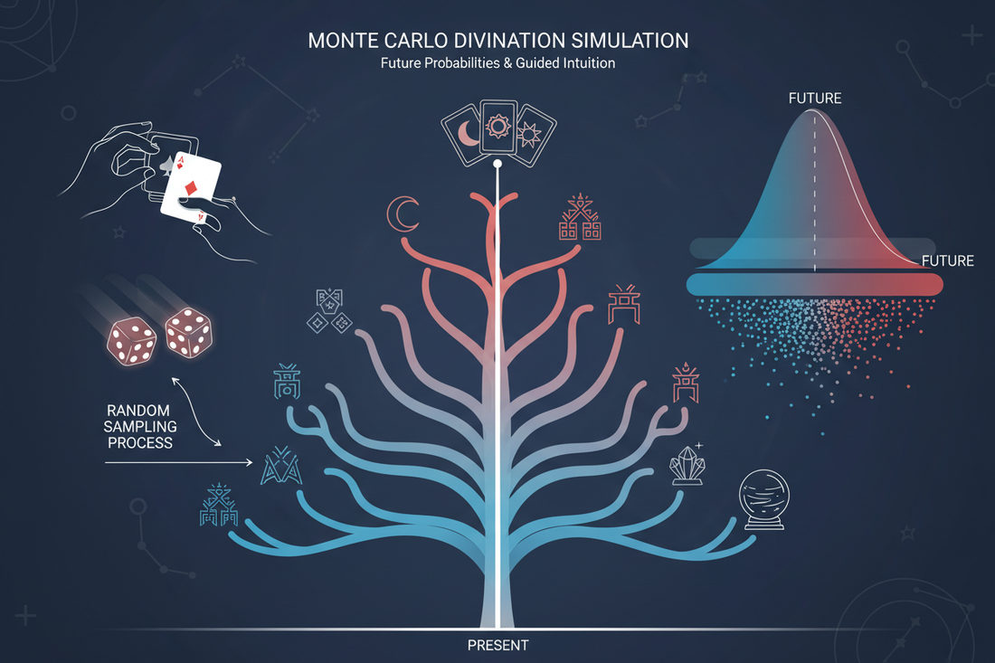 Monte Carlo Divination: Probabilistic Scenario Generation
