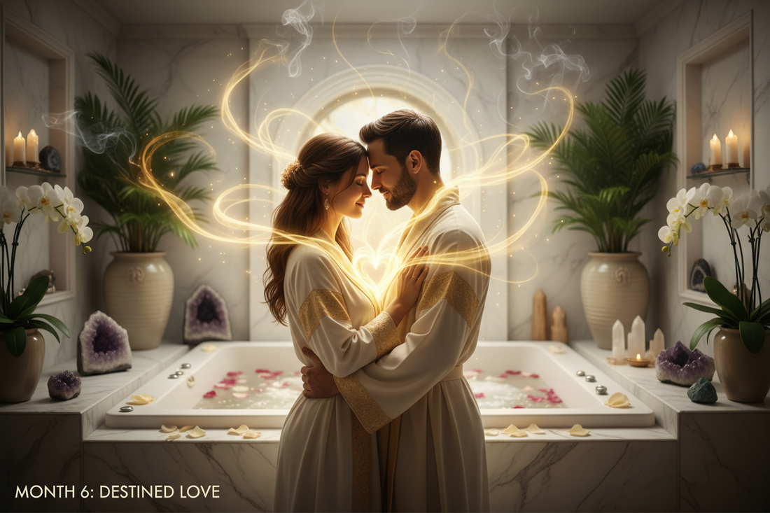 Month 6: Call in True Love + Lover's Pathway (Calling In) - Nicole's ritual universe