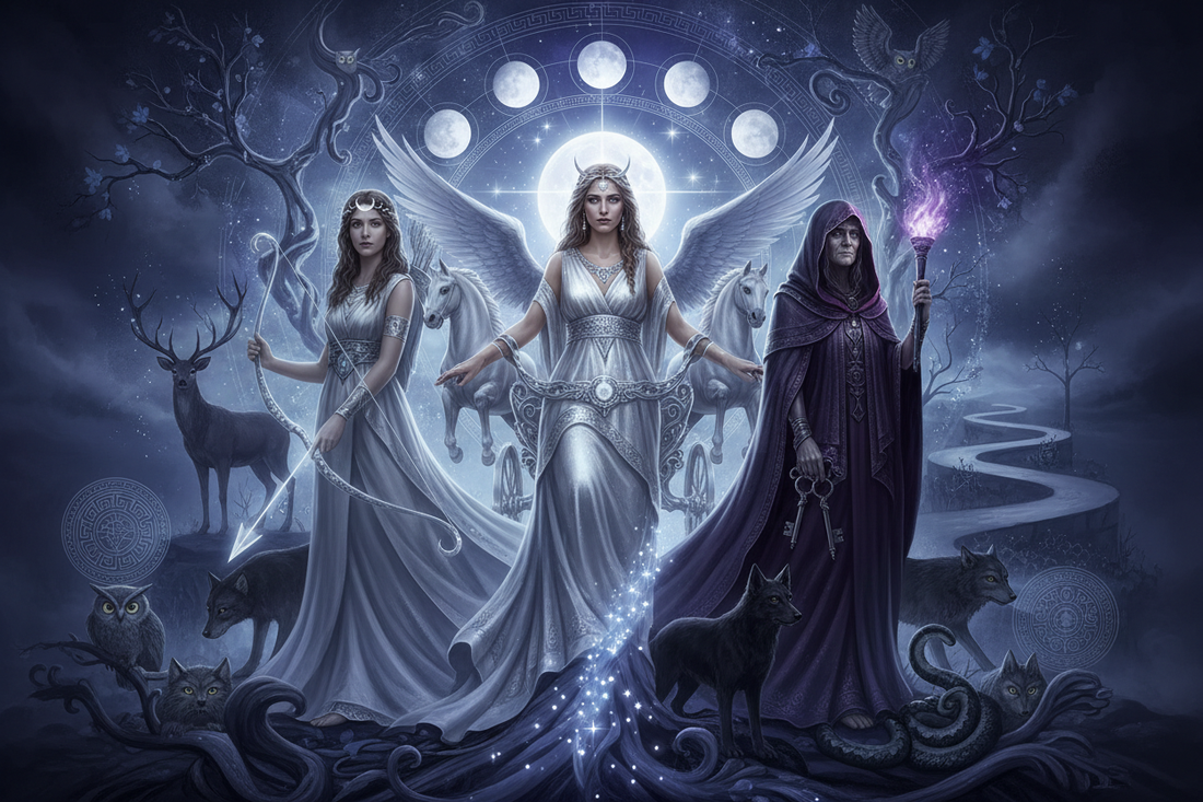 Moon as Artemis/Selene: The Triple Goddess in Your Emotional Nature - Nicole's ritual universe
