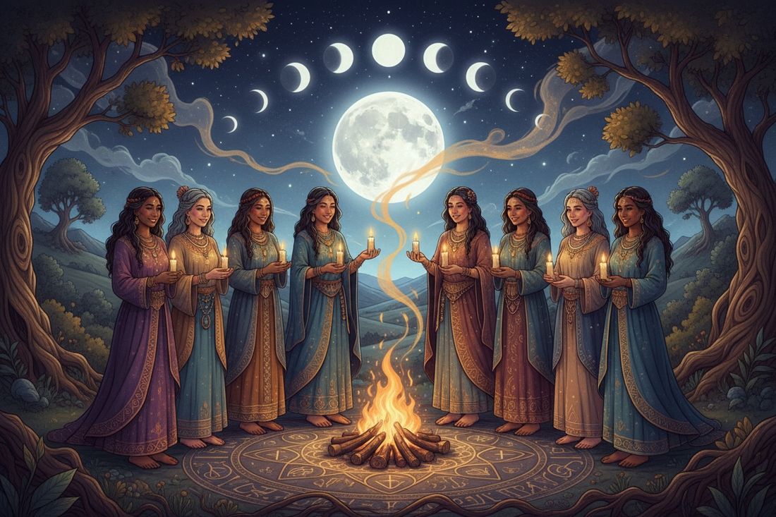 Moon Circles and Community Ritual: How to Create and Hold Sacred Space with Others