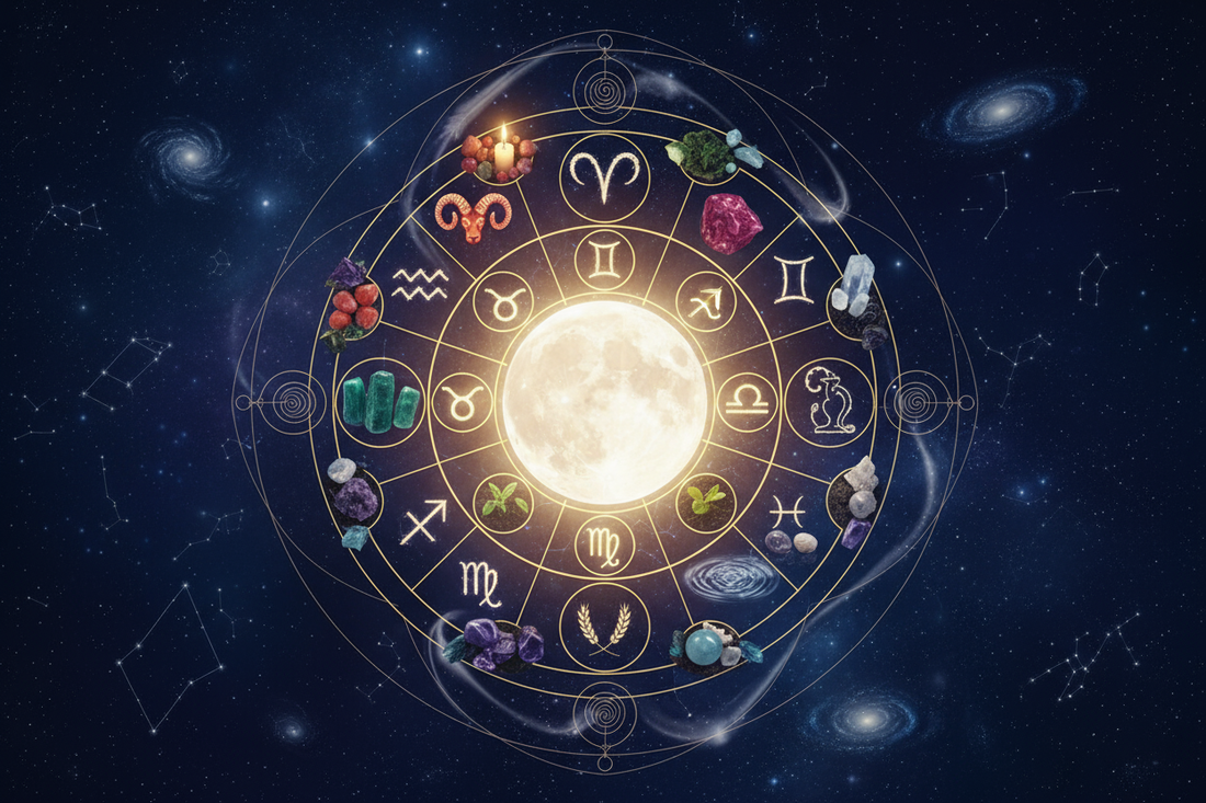 Moon in Zodiac Signs: Lunar Astrology Magic Guide