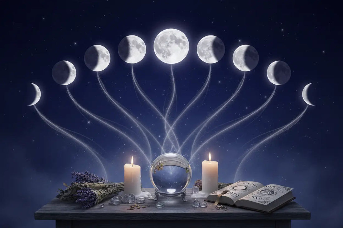 Moon Magic Complete Guide: Working with Lunar Energy - Nicole's ritual universe