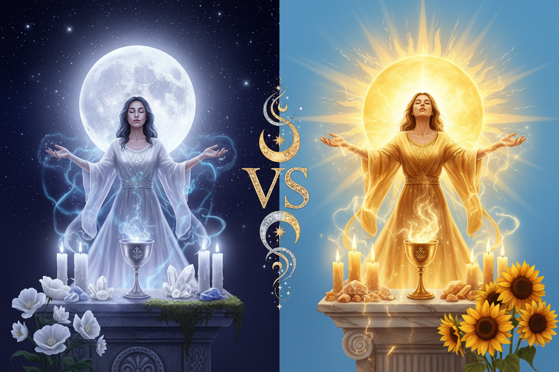 Moon Magic vs Sun Magic: Which Celestial Power is Right for You? - Nicole's ritual universe