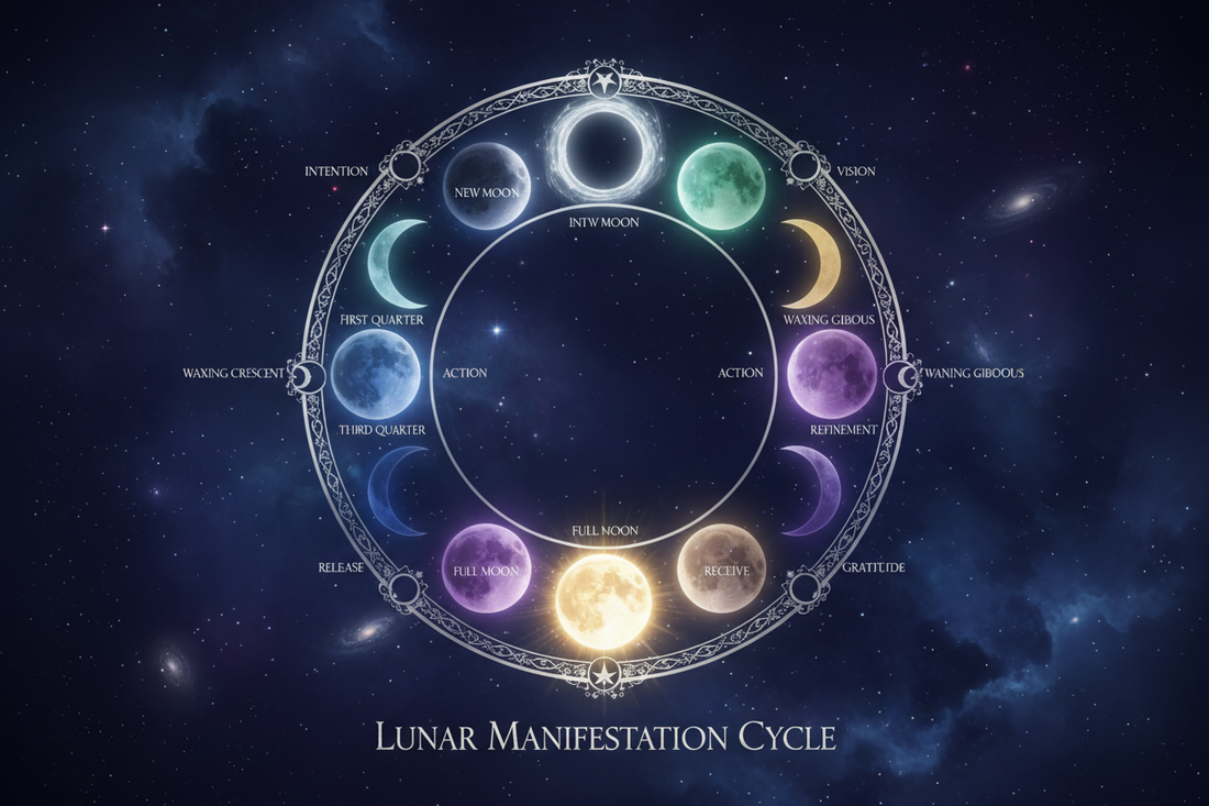 Moon Phases and Manifestation: A Complete Guide to Lunar Manifestation Timing