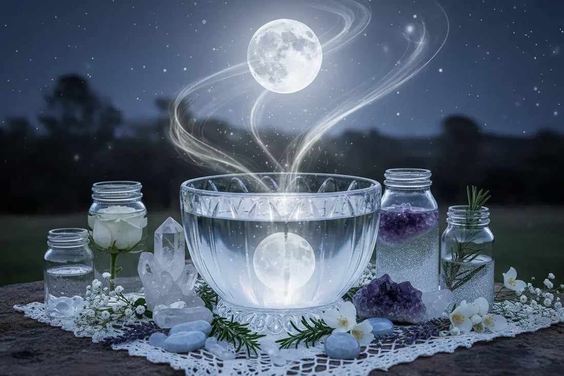 Moon Water Guide: How to Make & Use Lunar Blessed Water Nicole's ritual universe