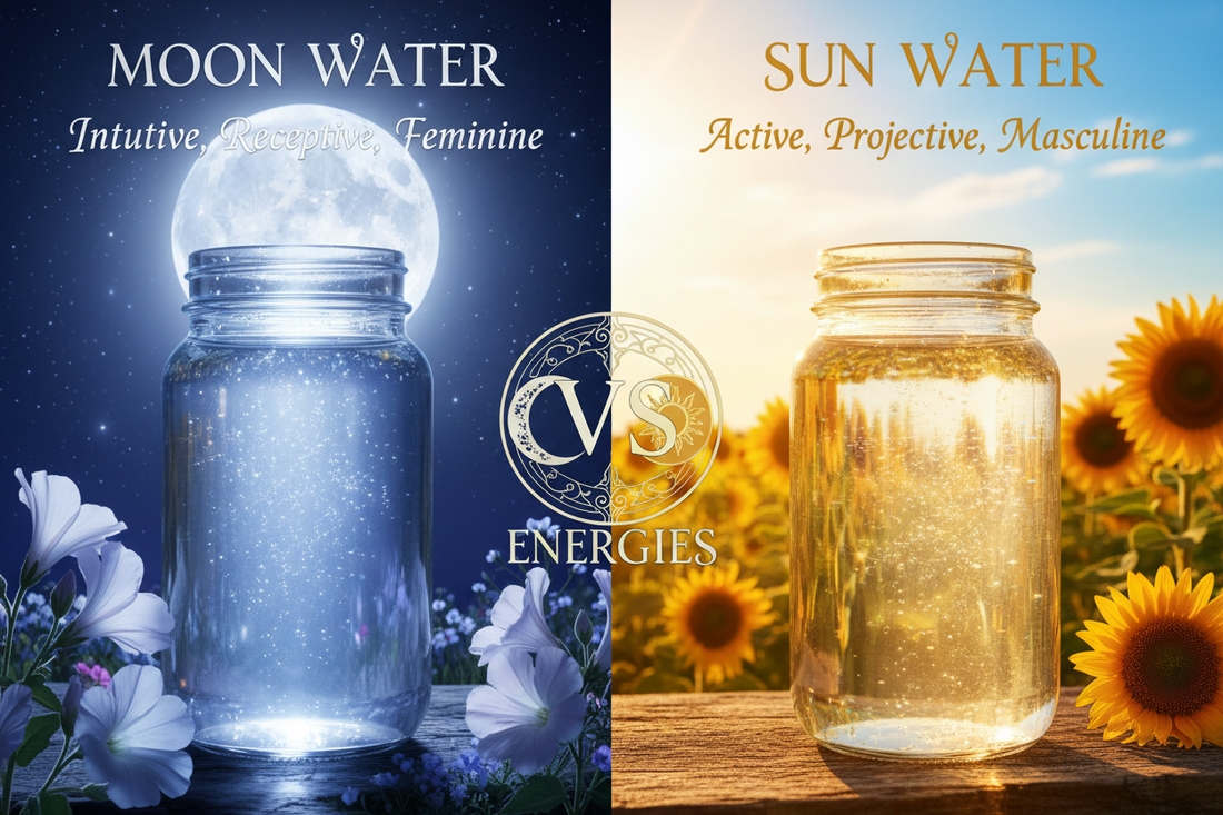 Moon Water vs Sun Water: Which Charged Water is Right for You? - Nicole's ritual universe