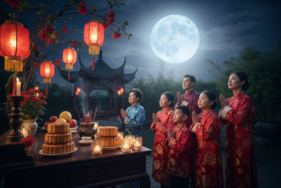 Mid-Autumn Rituals: Mooncake Offerings and Moon Gazing Ceremonies