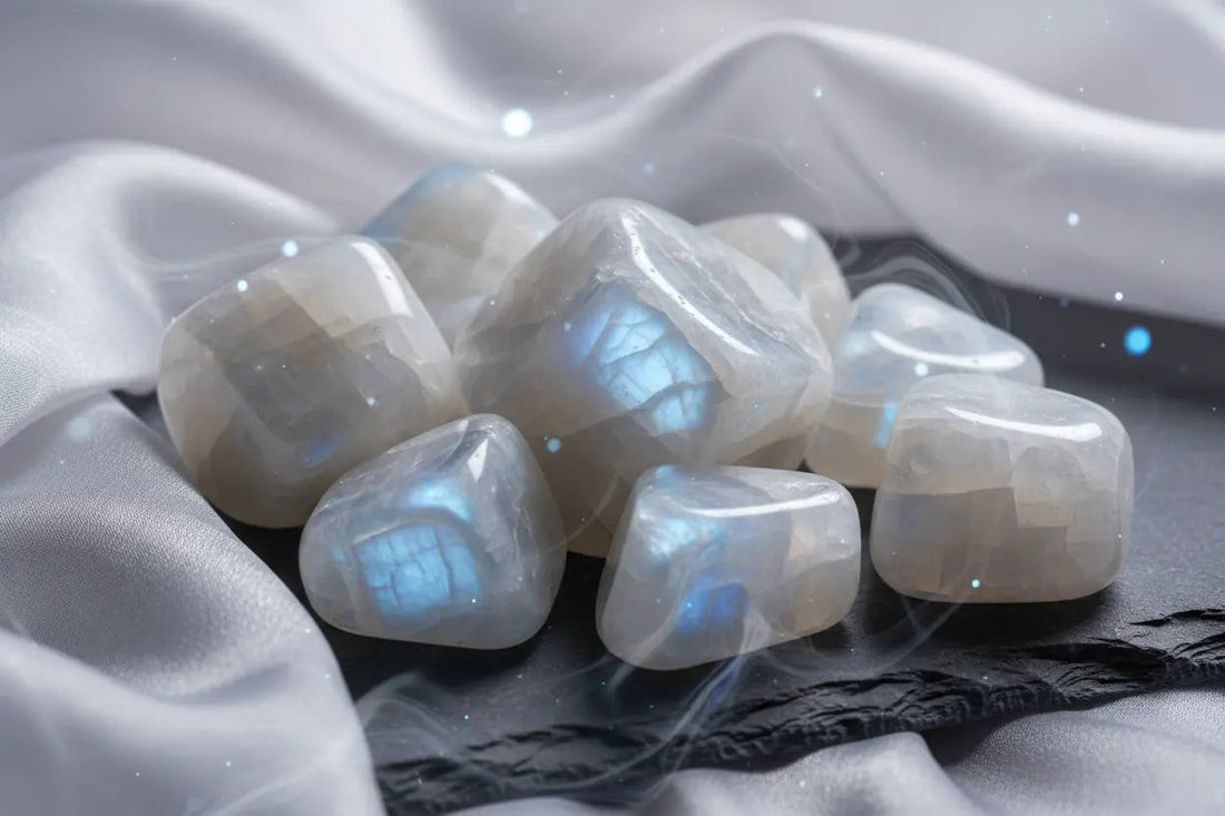 Moonstone for Intuition and Feminine Power: Complete Guide to the Moon Goddess Stone and New Beginnings Nicole's ritual universe