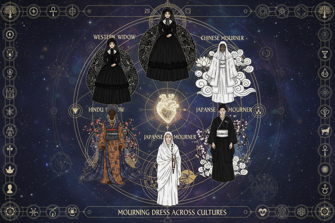 Mourning Dress: Black, White, and the Garments of Grief - Nicole's ritual universe
