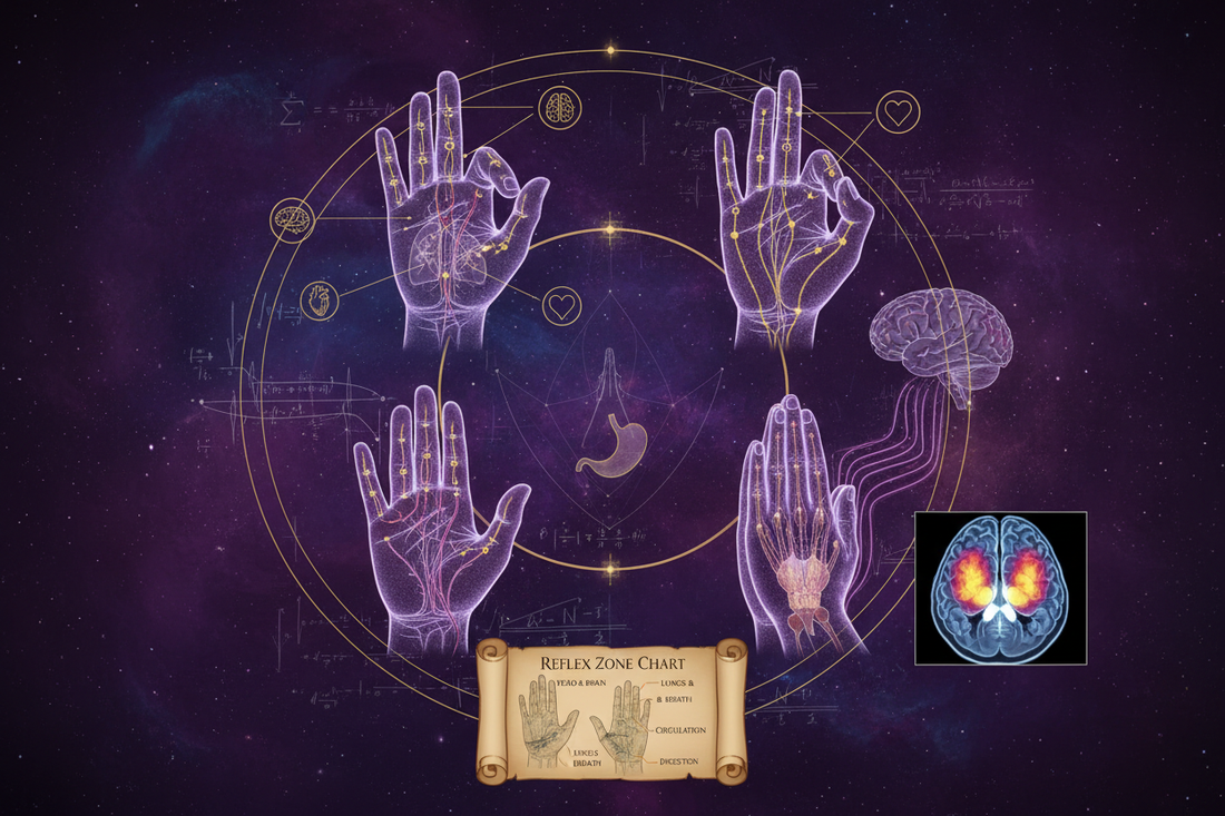 Mudras & Hand Reflexology: Neural Pathways, Acupressure Points, and Gesture Encoding - Nicole's ritual universe