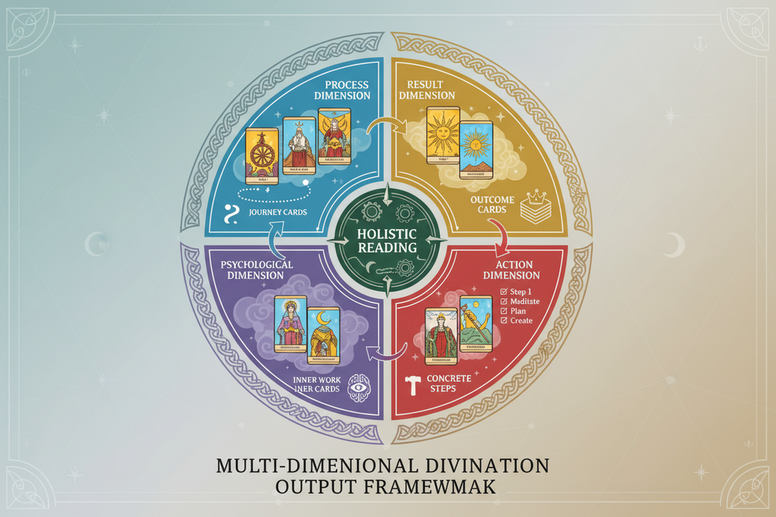 Multi-Dimensional Divination Output: Process, Result, and Action - Nicole's ritual universe