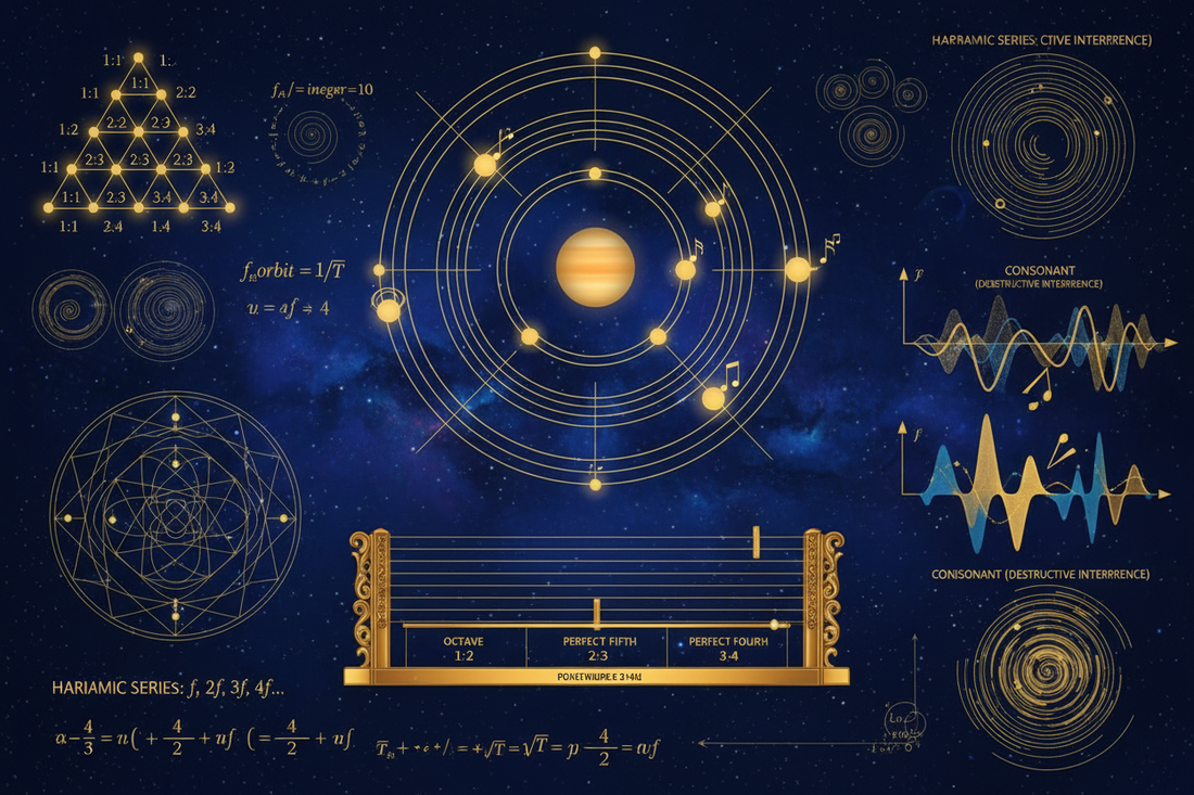 Music of the Spheres: Pythagorean Harmony, Resonance, and Cosmic Ratios - Nicole's ritual universe