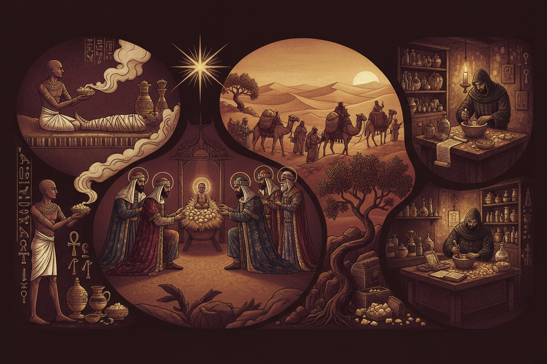 Myrrh History, Folklore & Mythology: The Sacred Resin of Death and Healing Through the Ages