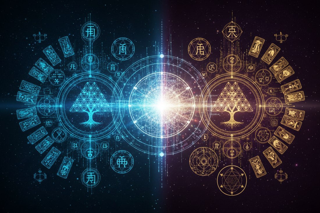 Mysticism × AI: How Machine Learning Reveals Ancient Patterns - Nicole's ritual universe
