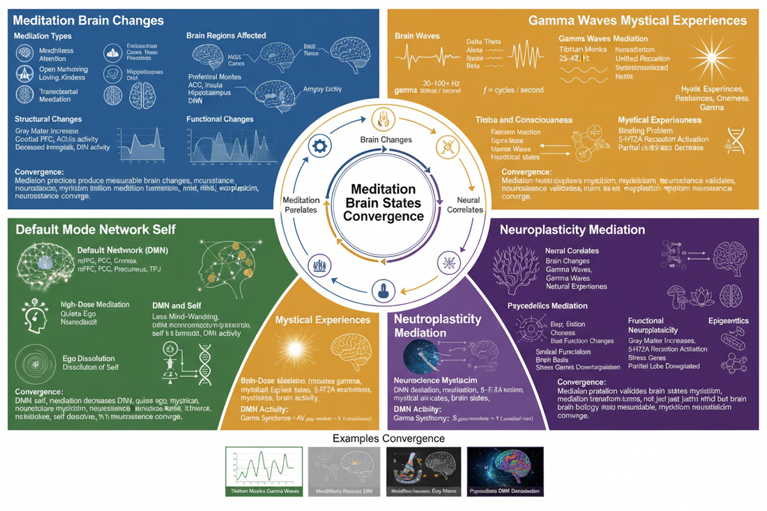 Mysticism × Neuroscience: Meditation and Brain States