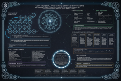 Mysticism × Tarot: The Archetypal Journey and Psychological Development