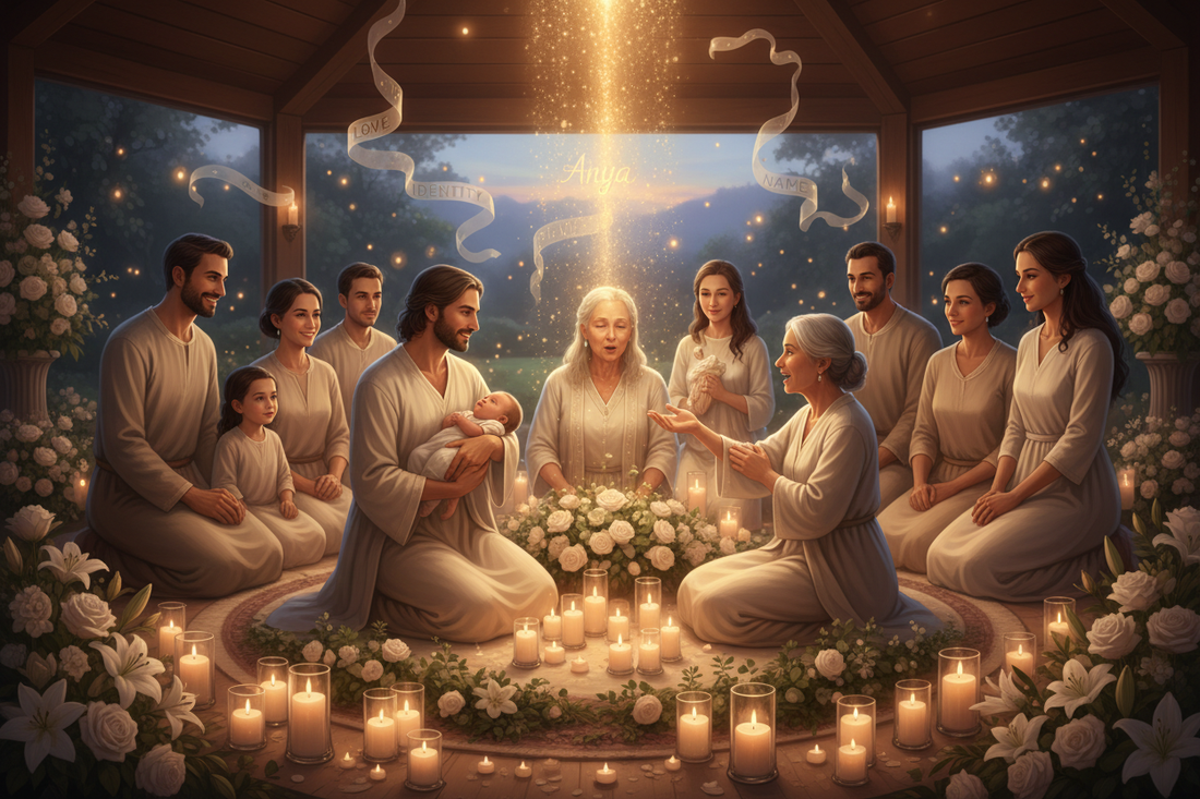 Naming Ritual: Blessing a Child's Identity Nicole's ritual universe