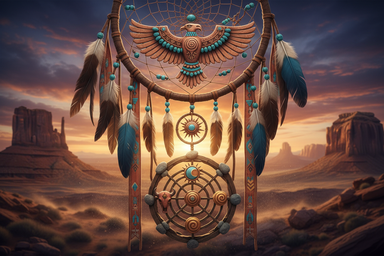 Native American Sacred Symbols: Dreamcatcher, Thunderbird & Medicine ...