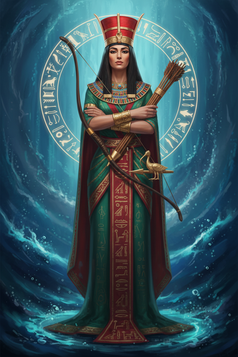 Working with Neith: Complete Guide to the Egyptian Goddess of Weaving, War, and Creation