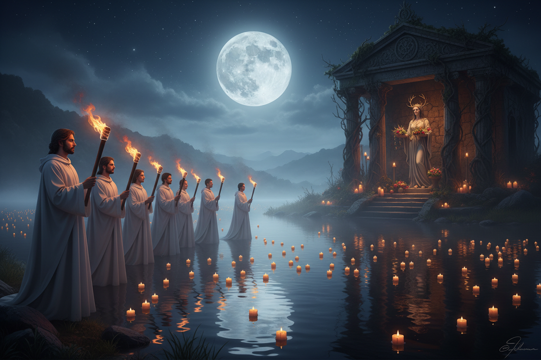 Nemoralia Rituals: Torch Processions and Lake Ceremonies