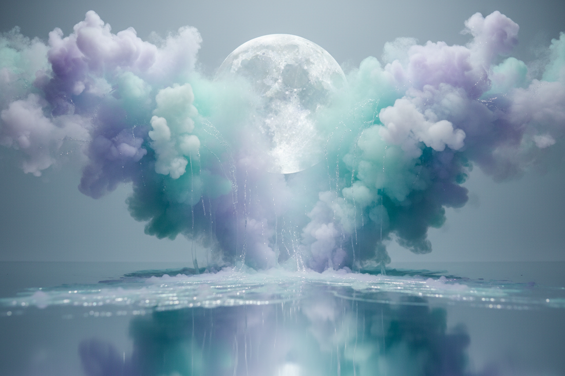 Neptune Square Moon: The Emotional Fog That Dissolves Boundaries and Awakens Psychic Sensitivity