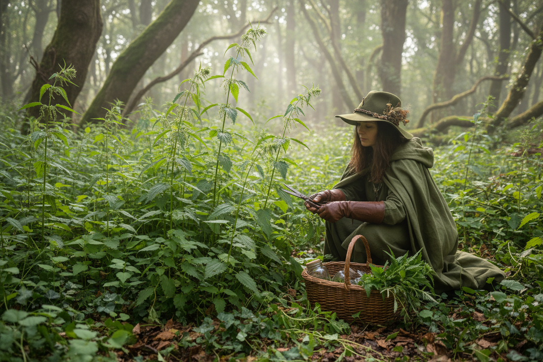 Nettle Growing & Harvesting: Witch's Complete Foraging & Garden Guide