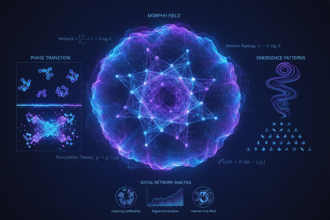 Network Science & Collective Consciousness: Emergence, Phase Transitions, and the Morphic Field - Nicole's ritual universe