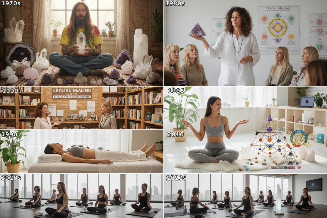 New Age Crystal Healing Movement: 1970s to Present